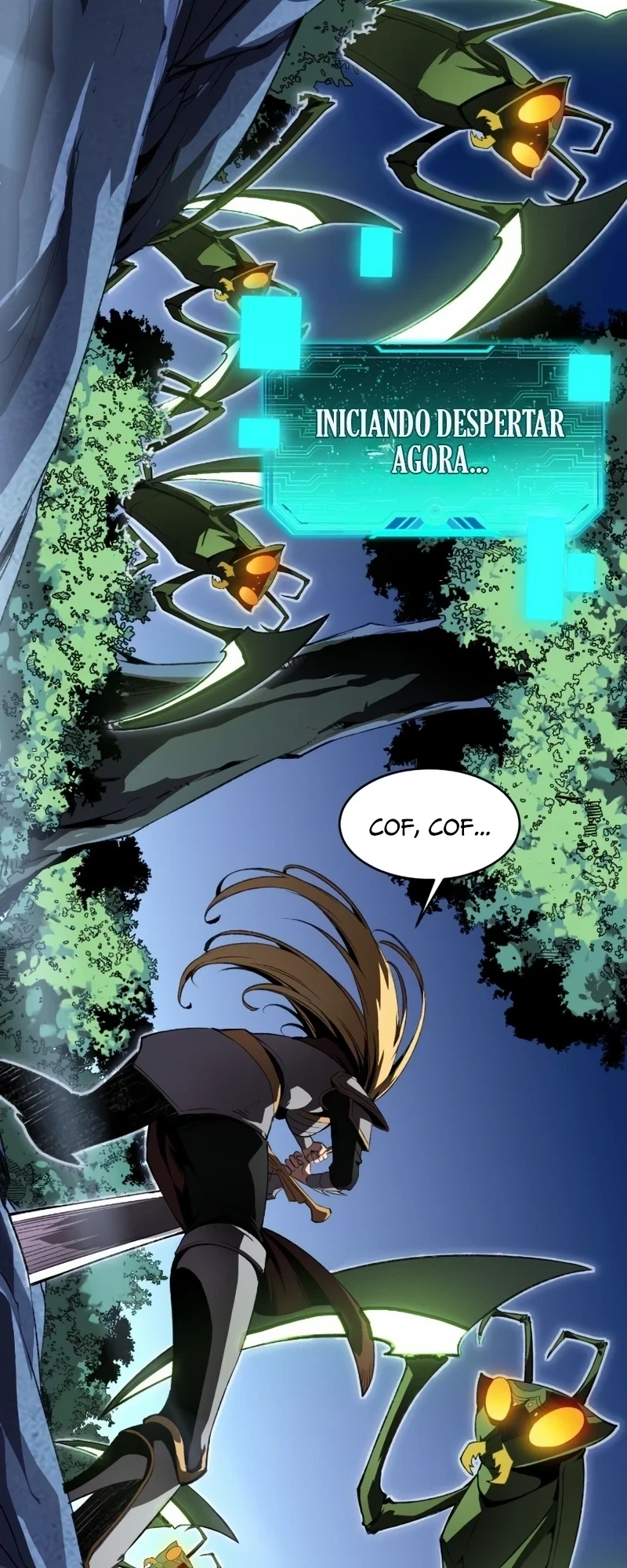 O Deus da Invocação! Quando a Mutação Descende Sobre o Mundo Mortal — Cap. 43, pág. 18