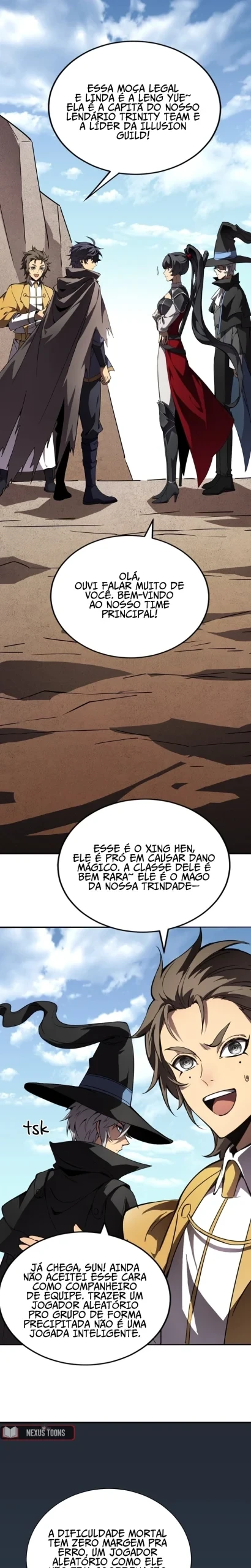 O Deus da Invocação! Quando a Mutação Descende Sobre o Mundo Mortal — Cap. 54, pág. 12