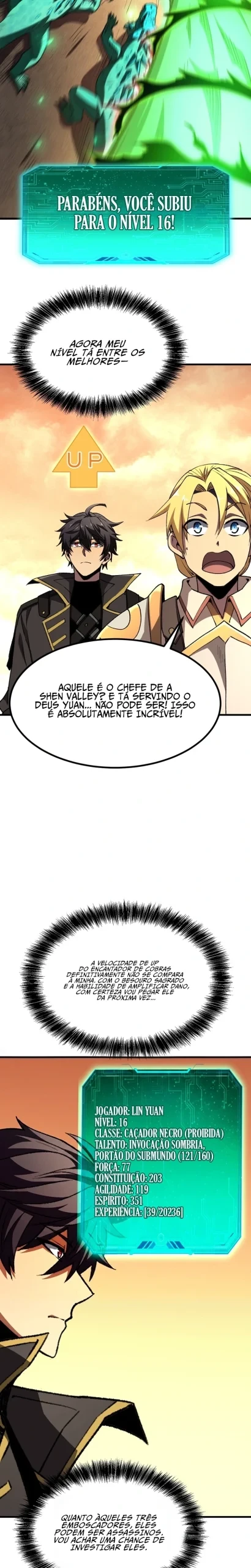 O Deus da Invocação! Quando a Mutação Descende Sobre o Mundo Mortal — Cap. 72, pág. 13