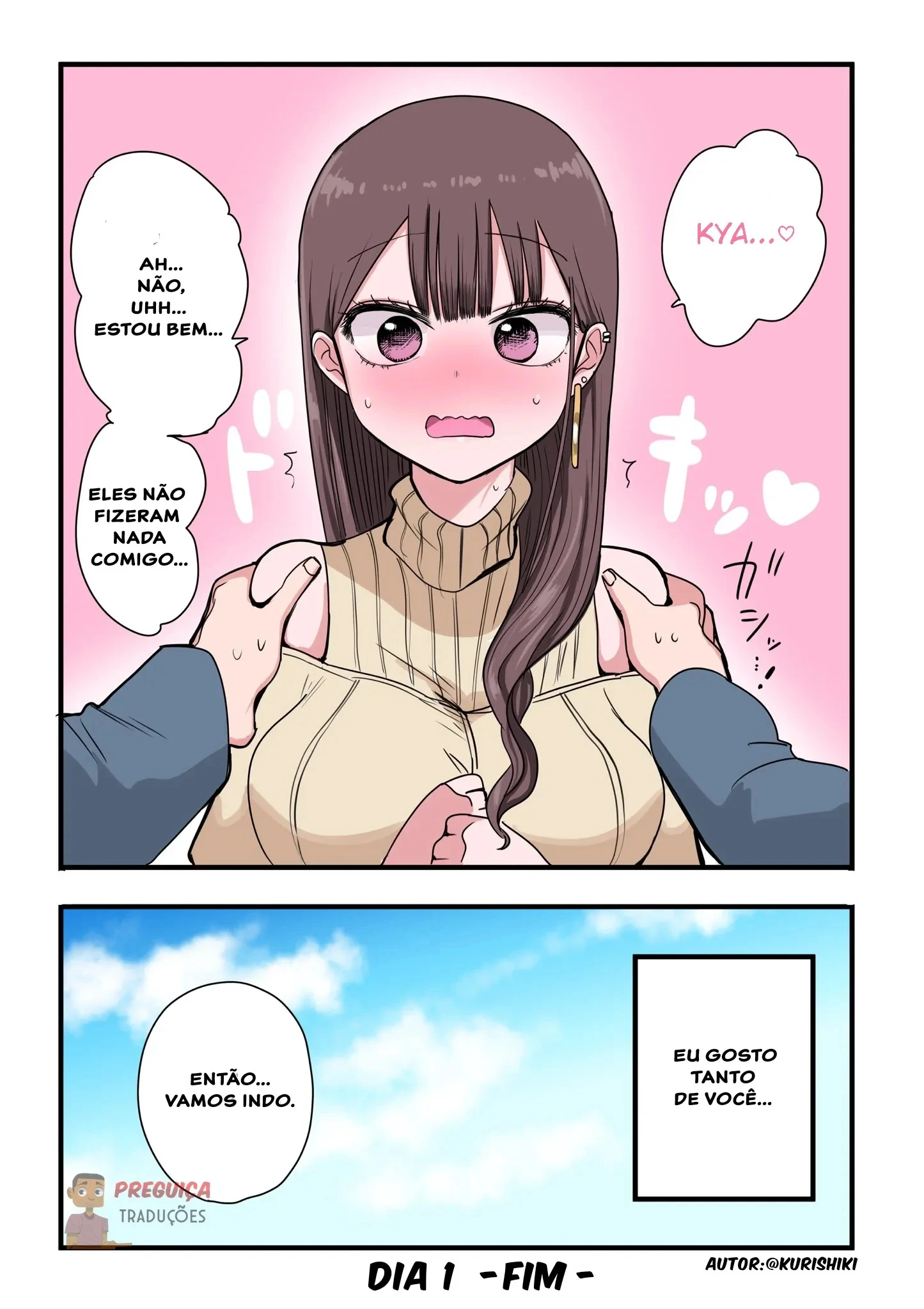 10-kago Kokuhaku Suru Menhera Gyaru — Cap. 1, pág. 4