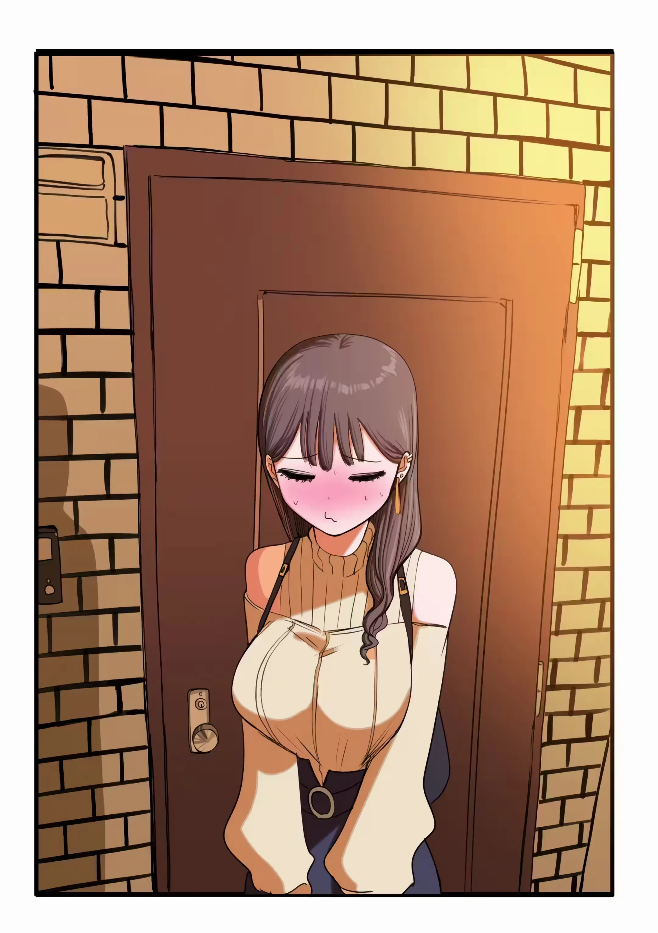 10-kago Kokuhaku Suru Menhera Gyaru — Cap. 8, pág. 17