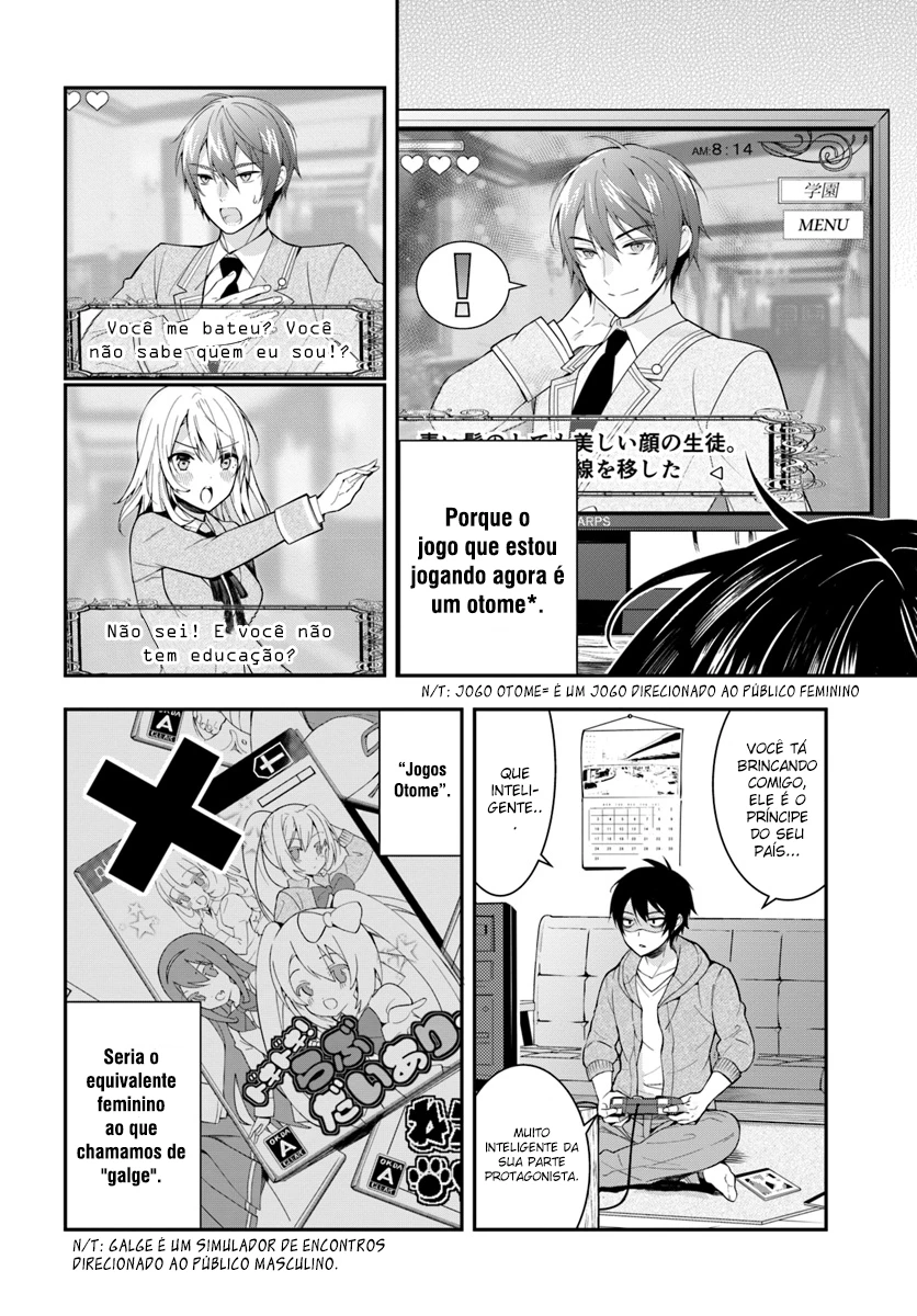 Trapped in a Dating Sim: The World of Otome Games Is Tough for Mobs — Cap. 1, pág. 10
