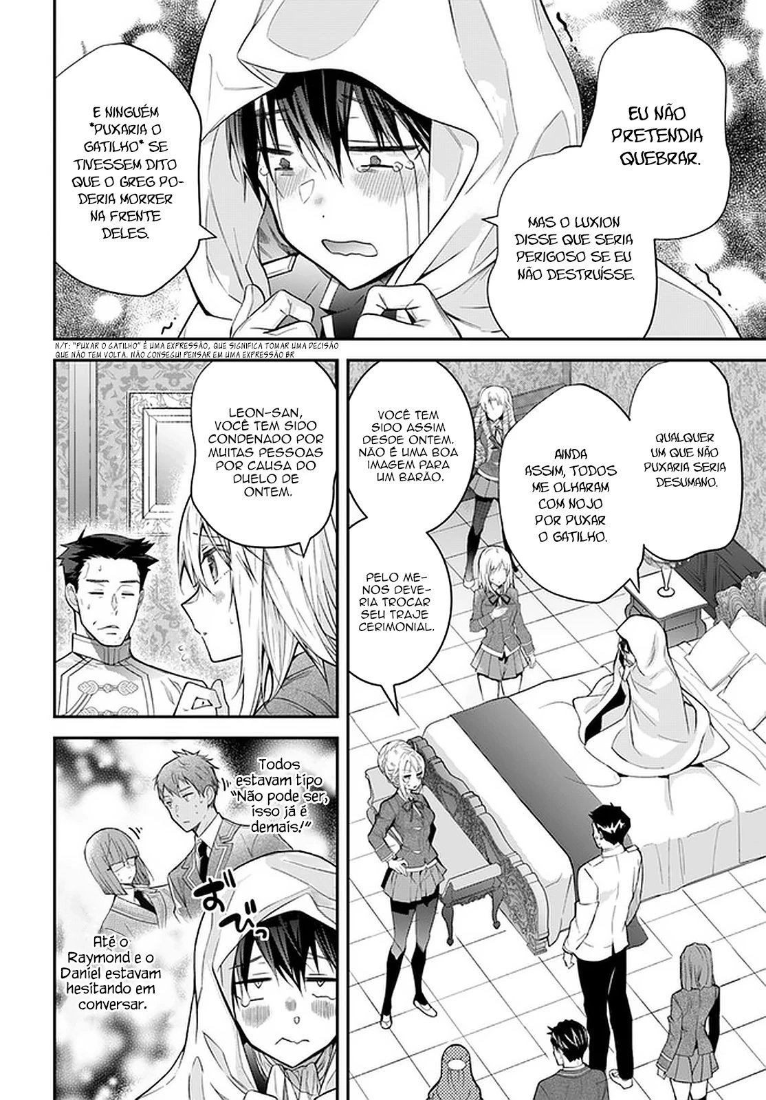 Trapped in a Dating Sim: The World of Otome Games Is Tough for Mobs — Cap. 38, pág. 7