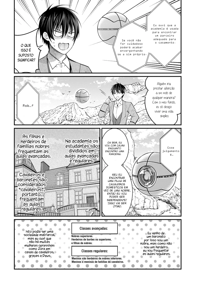 Trapped in a Dating Sim: The World of Otome Games Is Tough for Mobs — Cap. 4, pág. 7