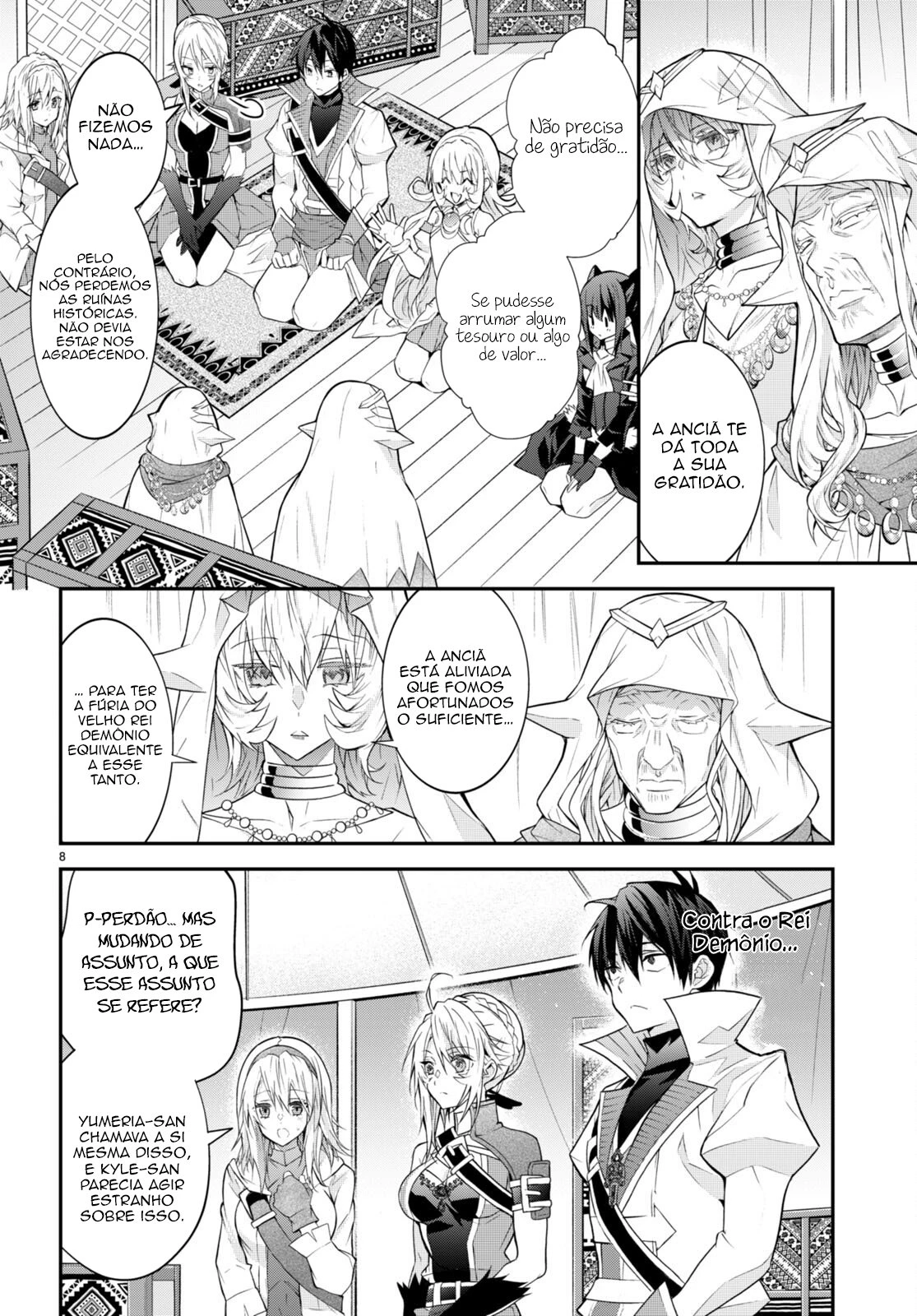 Trapped in a Dating Sim: The World of Otome Games Is Tough for Mobs — Cap. 44, pág. 10