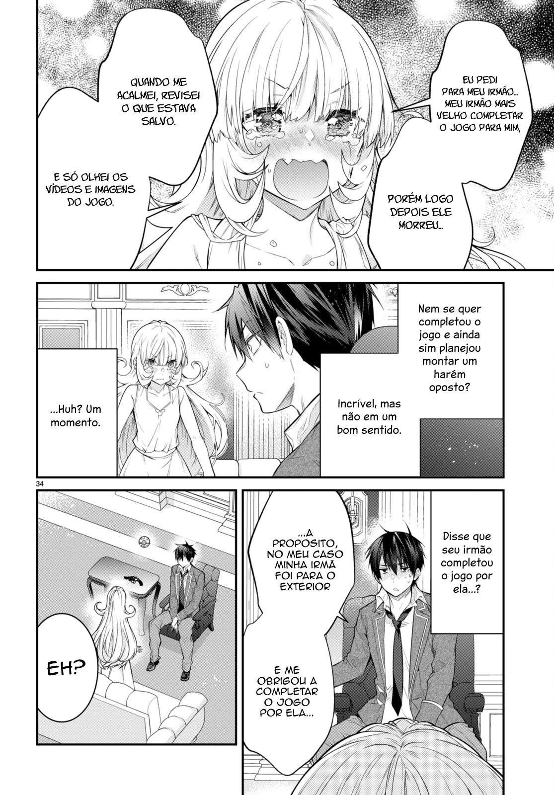 Trapped in a Dating Sim: The World of Otome Games Is Tough for Mobs — Cap. 51, pág. 36