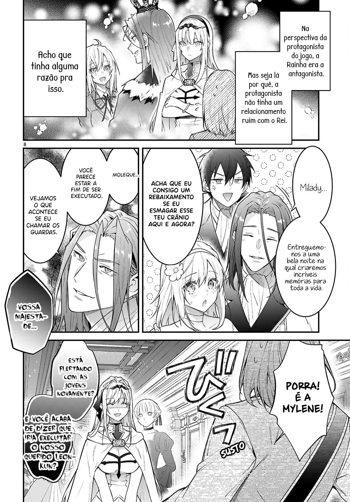 Trapped in a Dating Sim: The World of Otome Games Is Tough for Mobs — Cap. 67, pág. 10