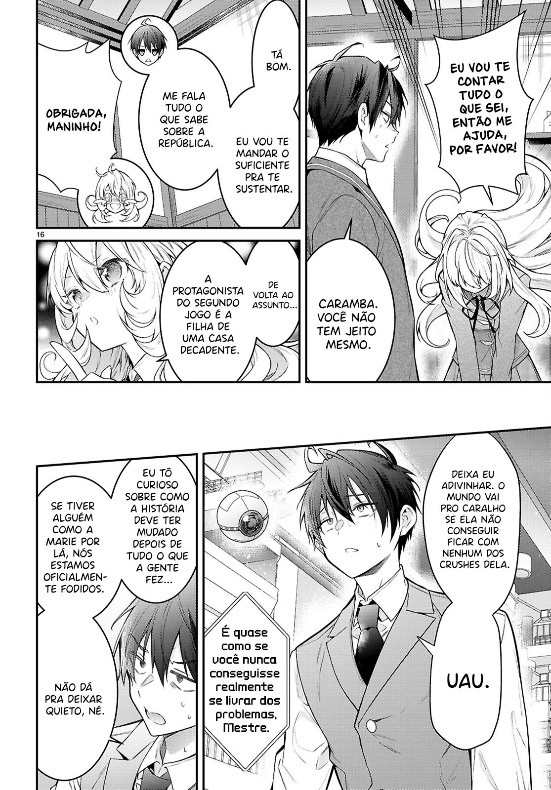 Trapped in a Dating Sim: The World of Otome Games Is Tough for Mobs — Cap. 67, pág. 18