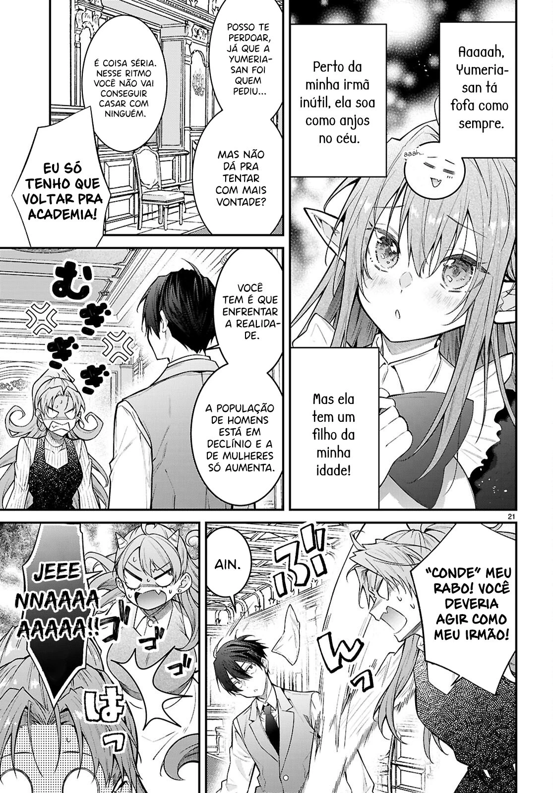 Trapped in a Dating Sim: The World of Otome Games Is Tough for Mobs — Cap. 67, pág. 23