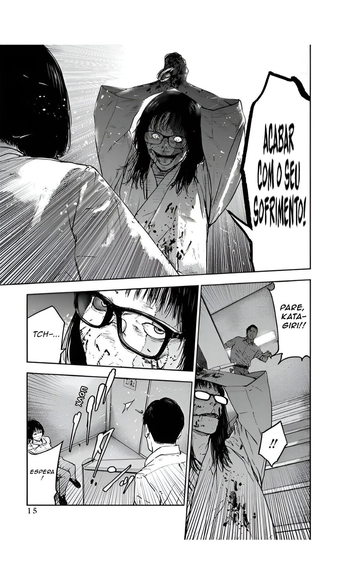 Gyakusatsu Happy End — Cap. 35, pág. 17