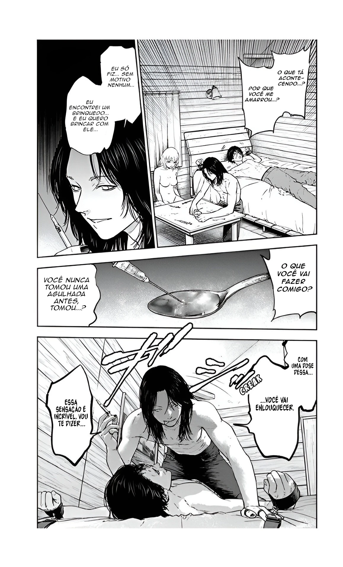 Gyakusatsu Happy End — Cap. 37, pág. 3