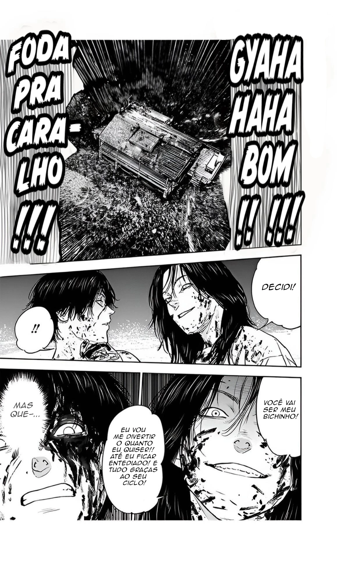 Gyakusatsu Happy End — Cap. 37, pág. 28