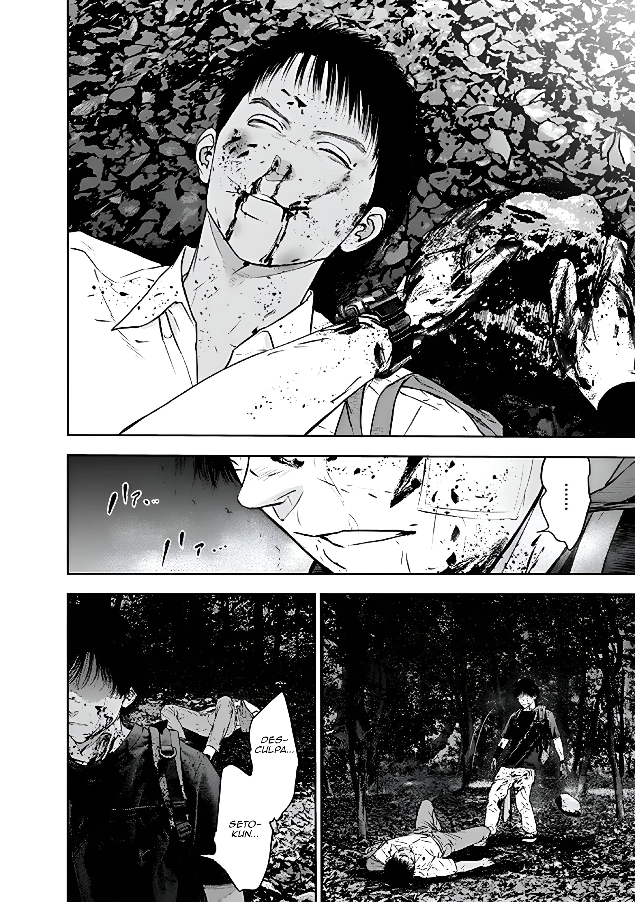 Gyakusatsu Happy End — Cap. 53, pág. 28