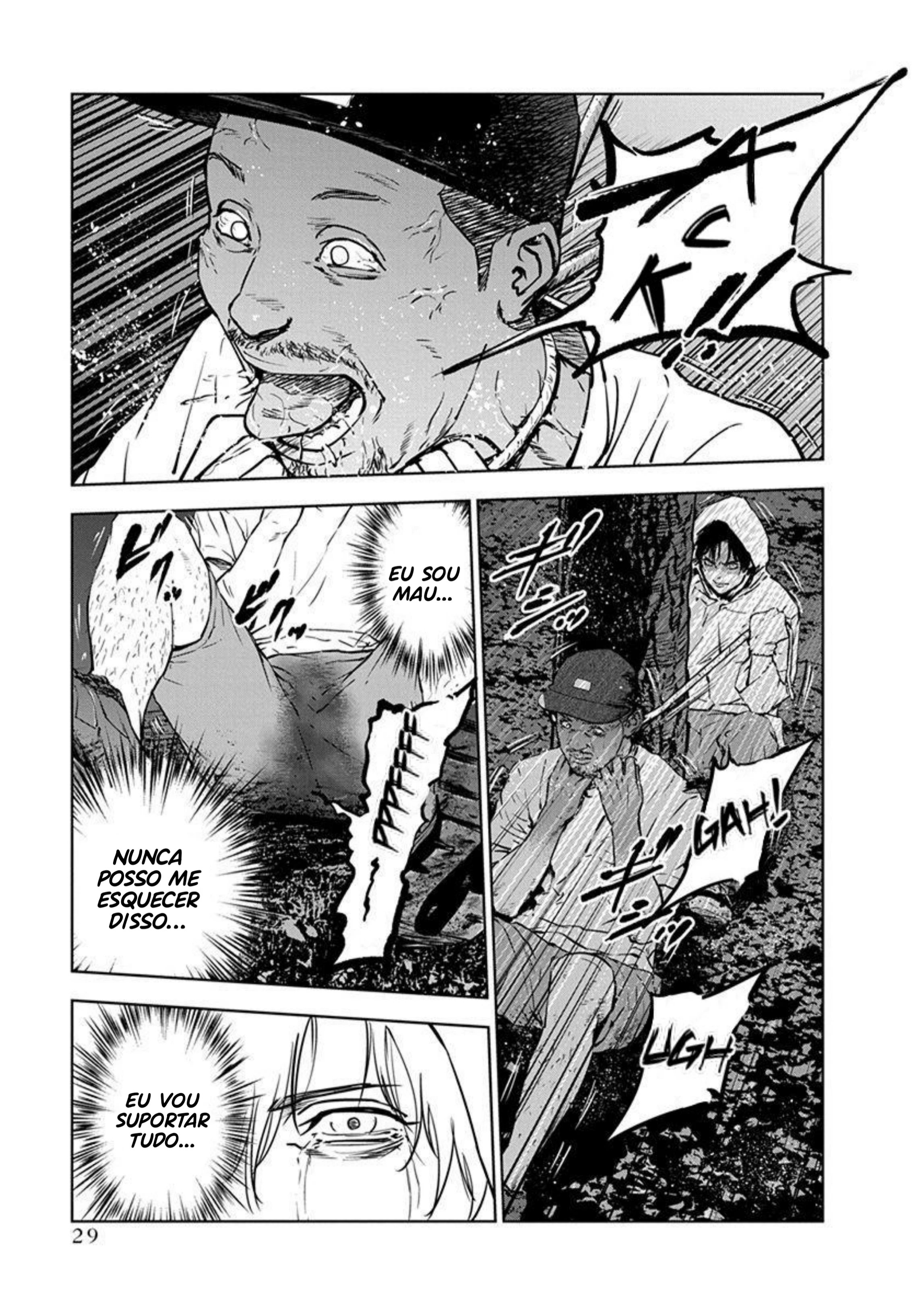 Gyakusatsu Happy End — Cap. 7, pág. 28