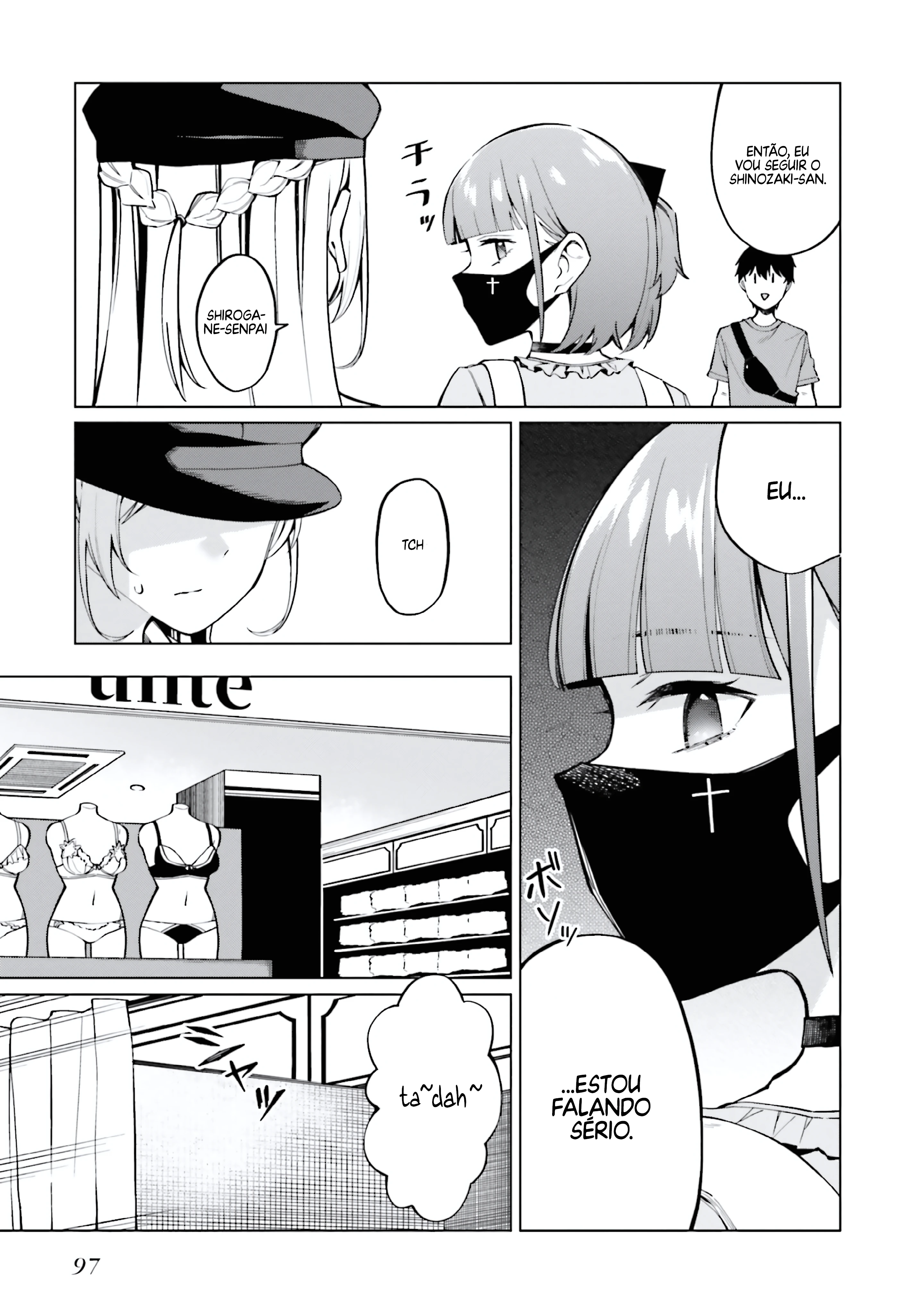 I Don't Understand Shirogane Facial Expression at All — Cap. 10, pág. 10