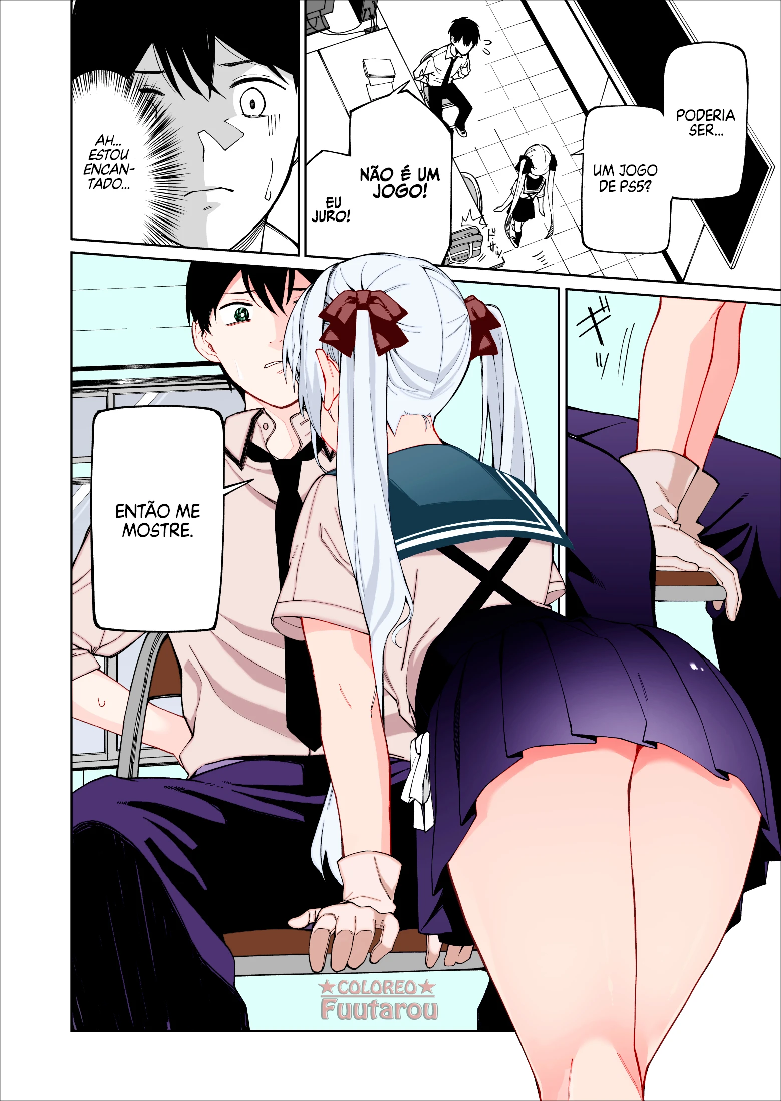 I Don't Understand Shirogane Facial Expression at All — Cap. 3, pág. 10