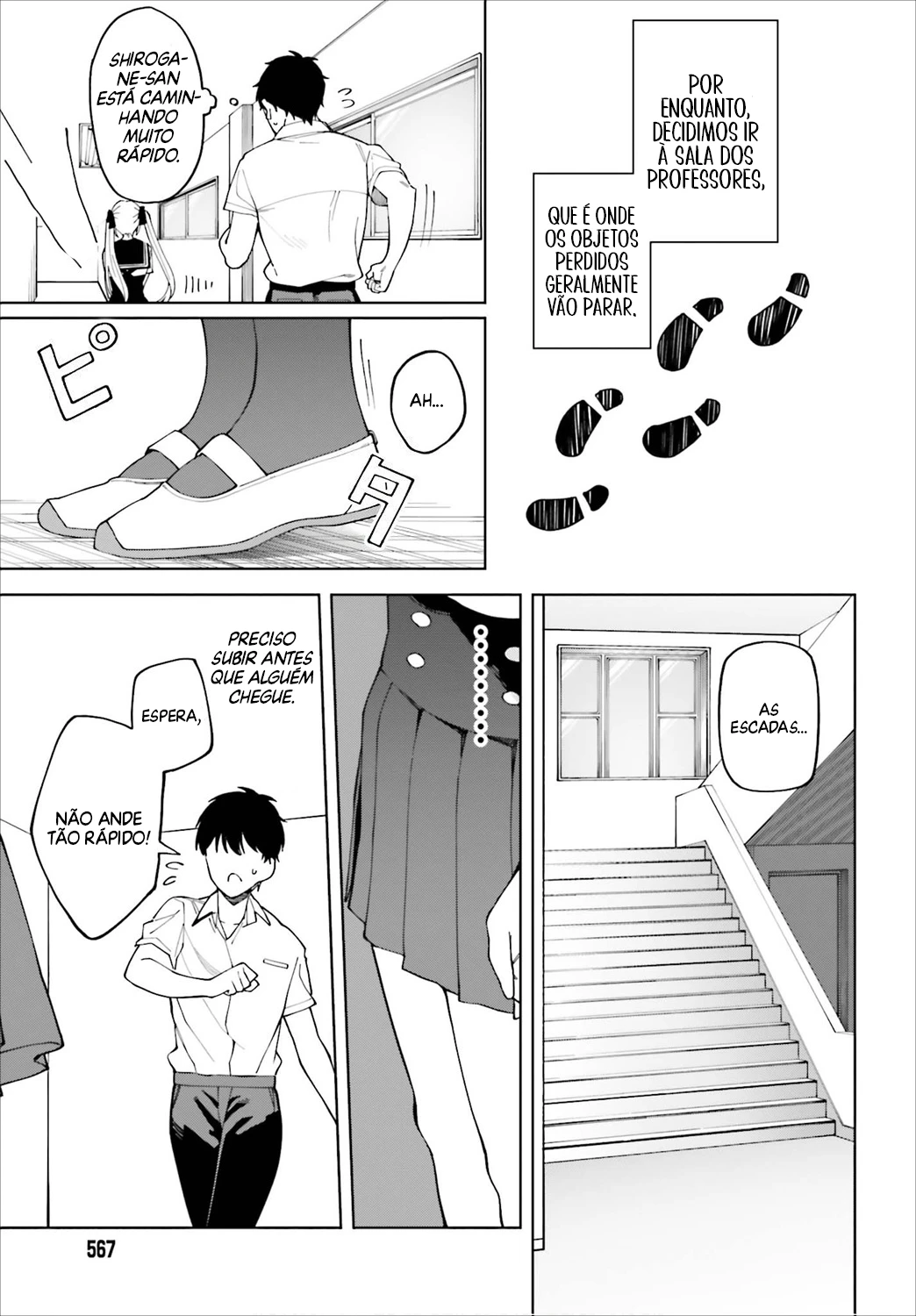 I Don't Understand Shirogane Facial Expression at All — Cap. 5, pág. 10