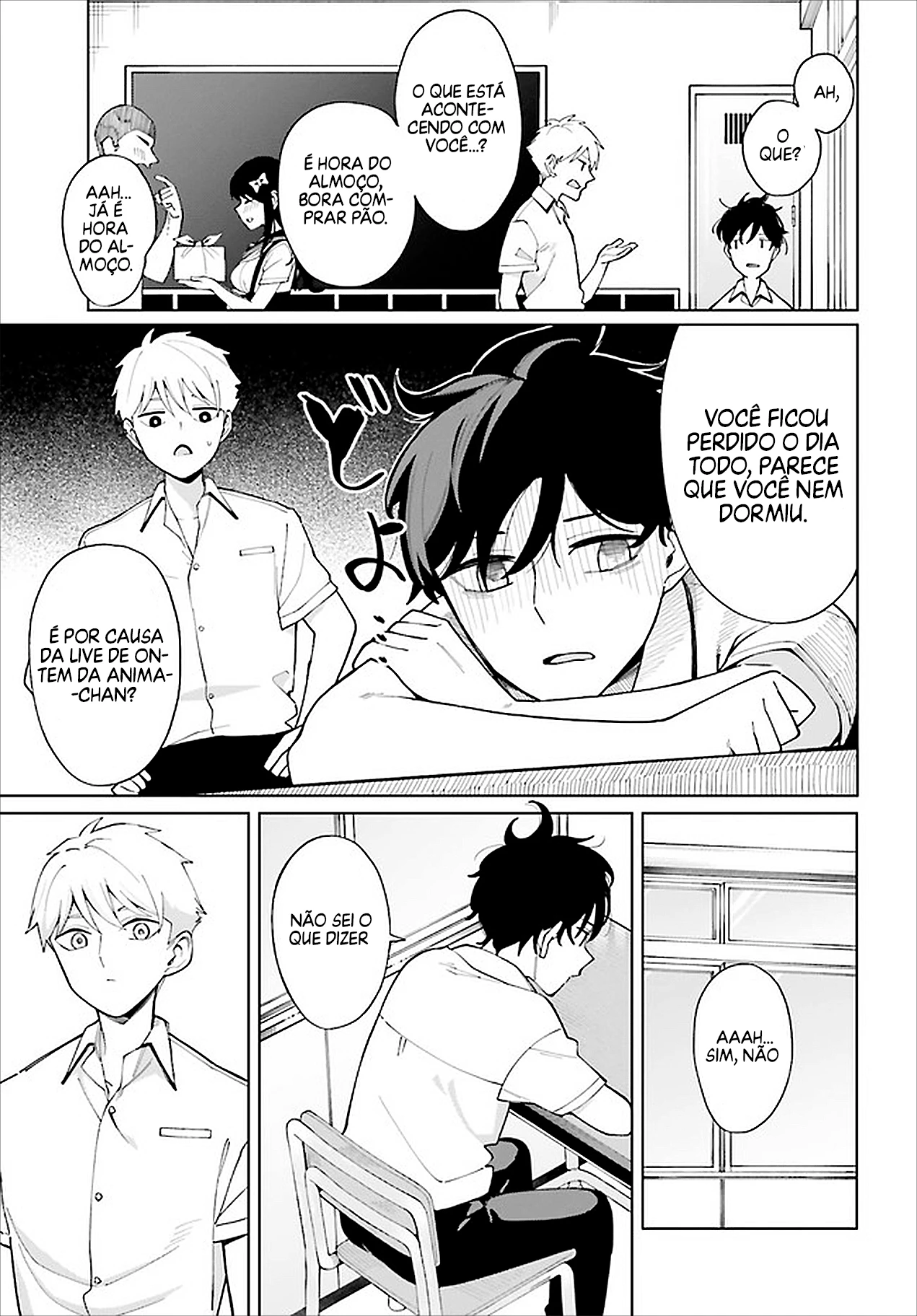I Don't Understand Shirogane Facial Expression at All — Cap. 6, pág. 10