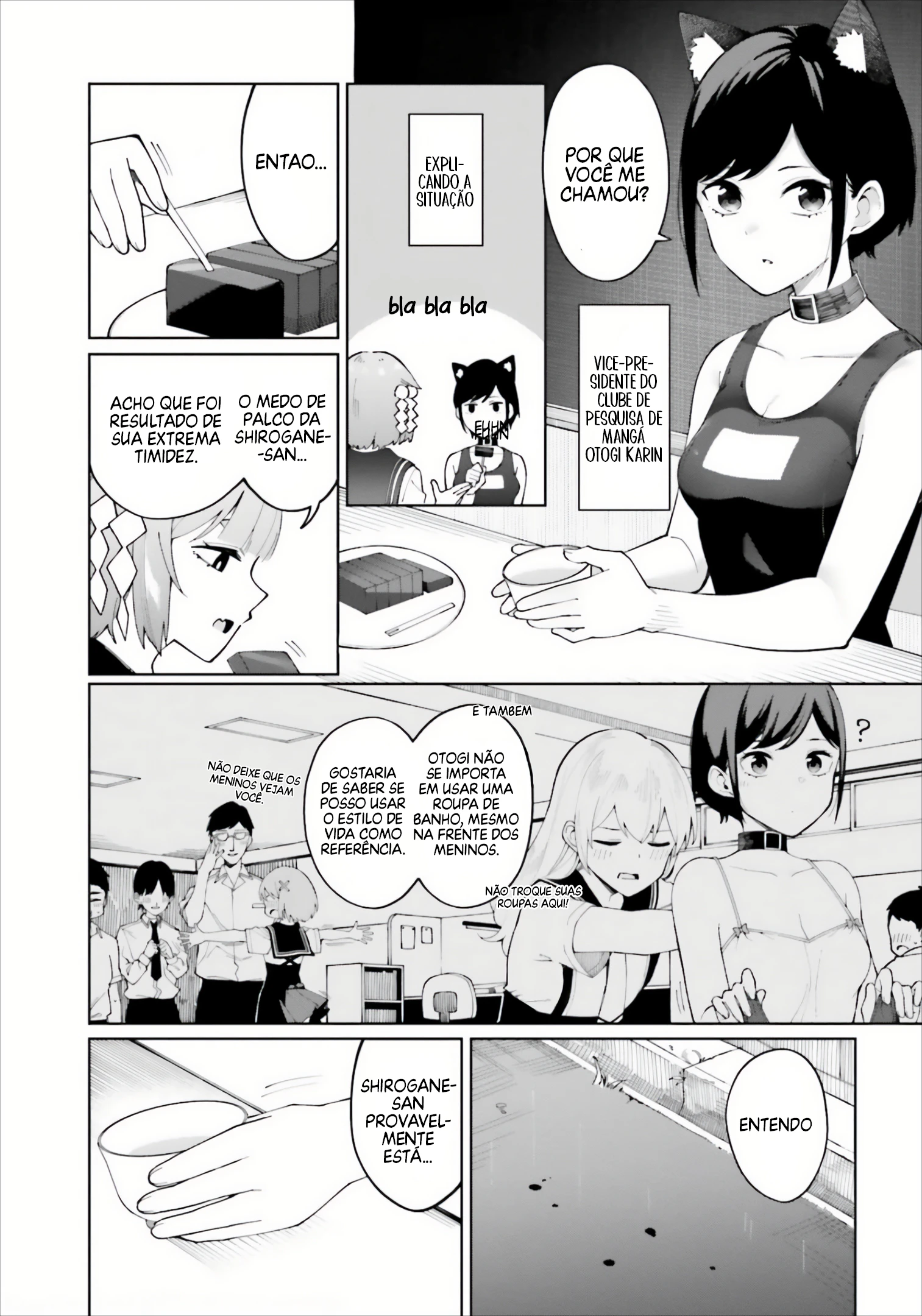 I Don't Understand Shirogane Facial Expression at All — Cap. 7.5, pág. 7
