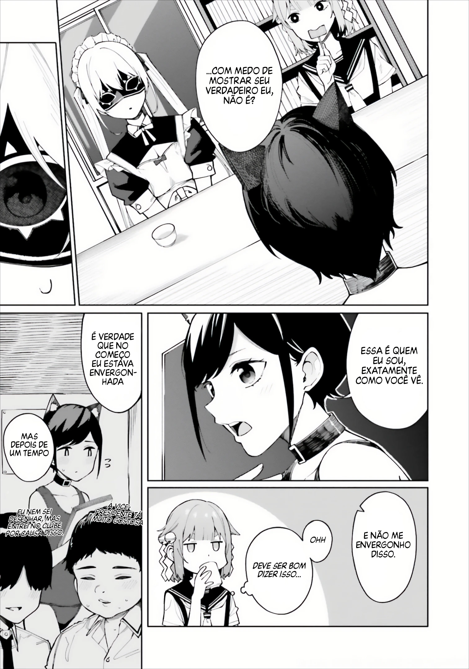 I Don't Understand Shirogane Facial Expression at All — Cap. 7.5, pág. 8
