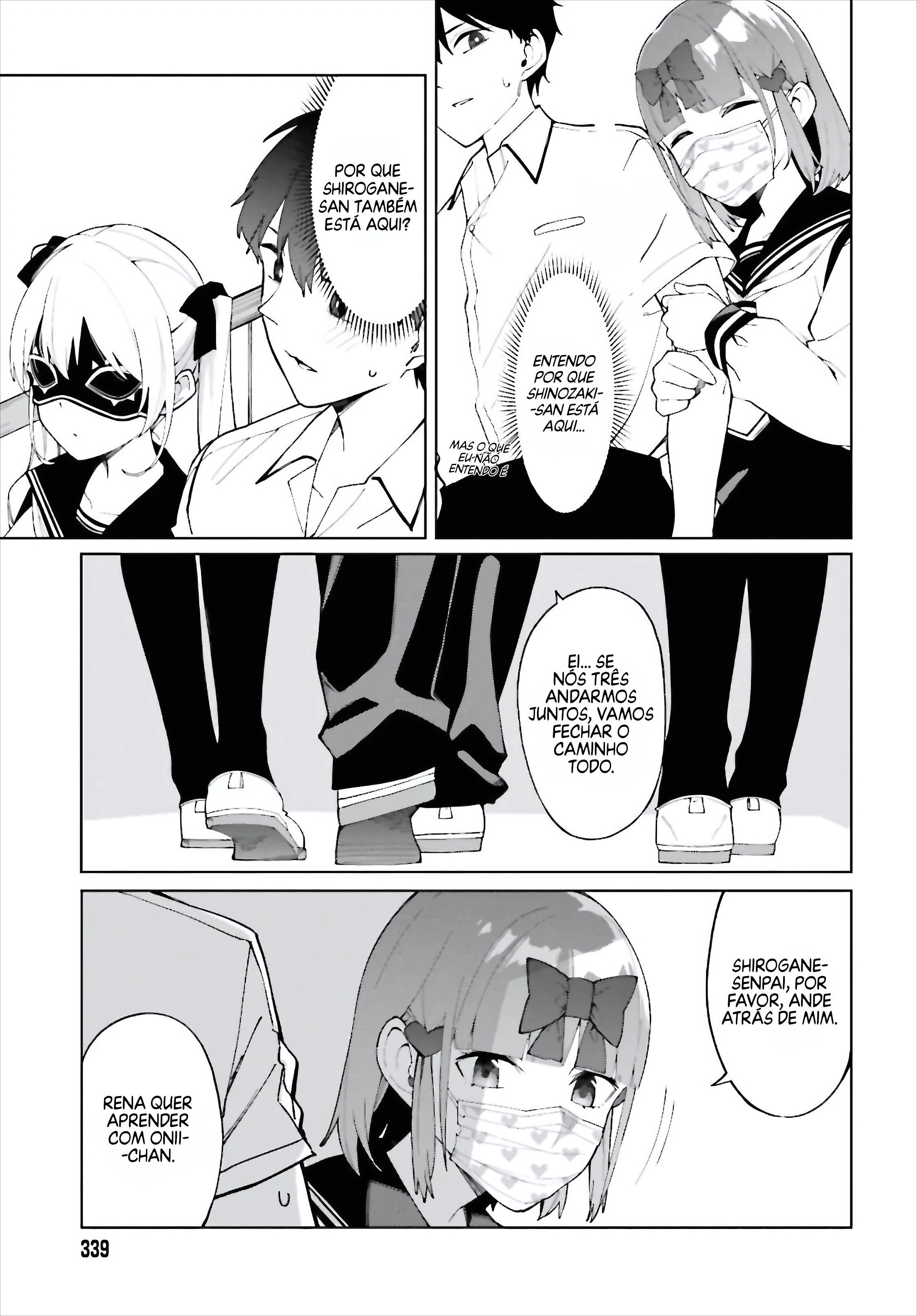 I Don't Understand Shirogane Facial Expression at All — Cap. 7, pág. 8