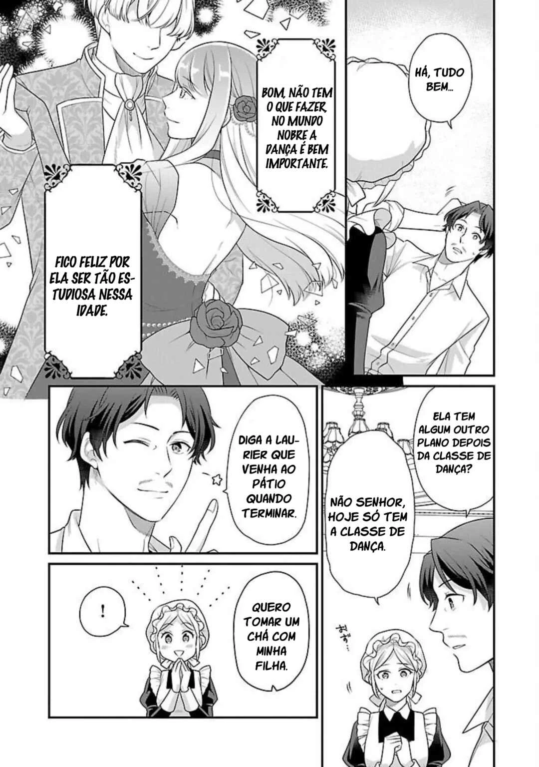 Akuyaku Reijou no Chichioya ni Tensei shitanode, Tsuma to Musume wo Dekiai shimasu — Cap. 2, pág. 13