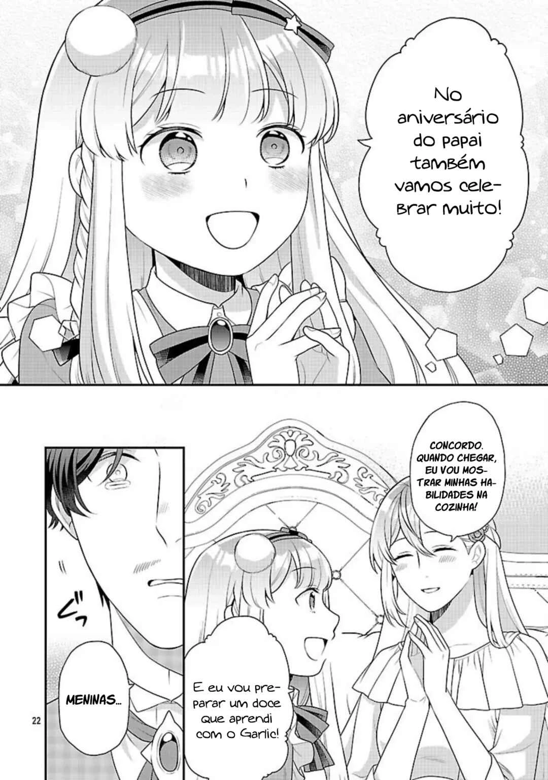 Akuyaku Reijou no Chichioya ni Tensei shitanode, Tsuma to Musume wo Dekiai shimasu — Cap. 8, pág. 24