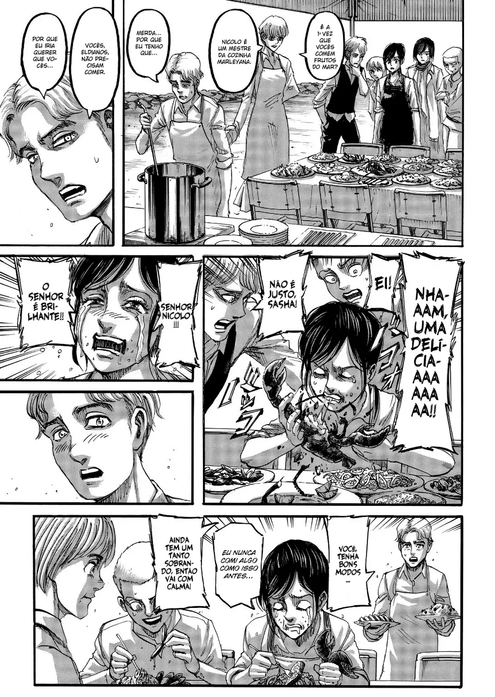 Attack on Titan — Cap. 106, pág. 34