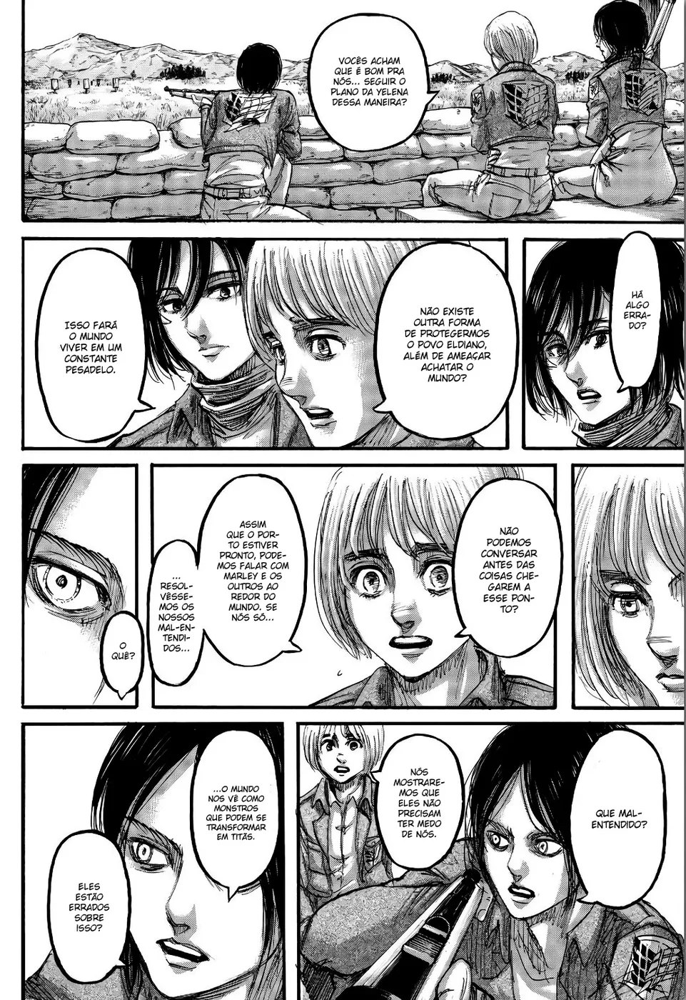 Attack on Titan — Cap. 106, pág. 37