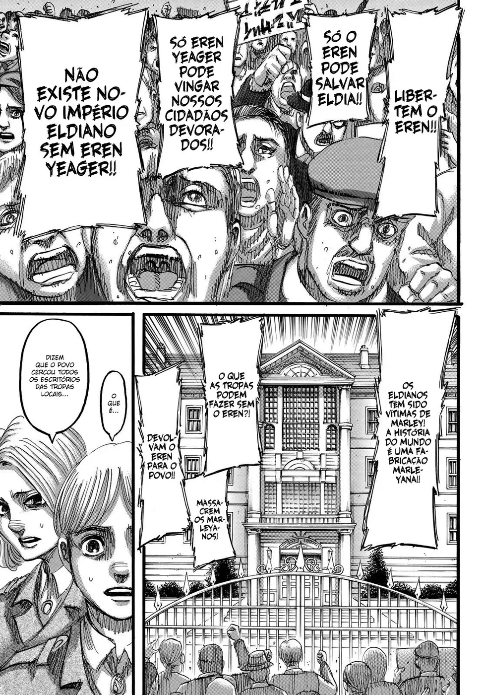 Attack on Titan — Cap. 110, pág. 22