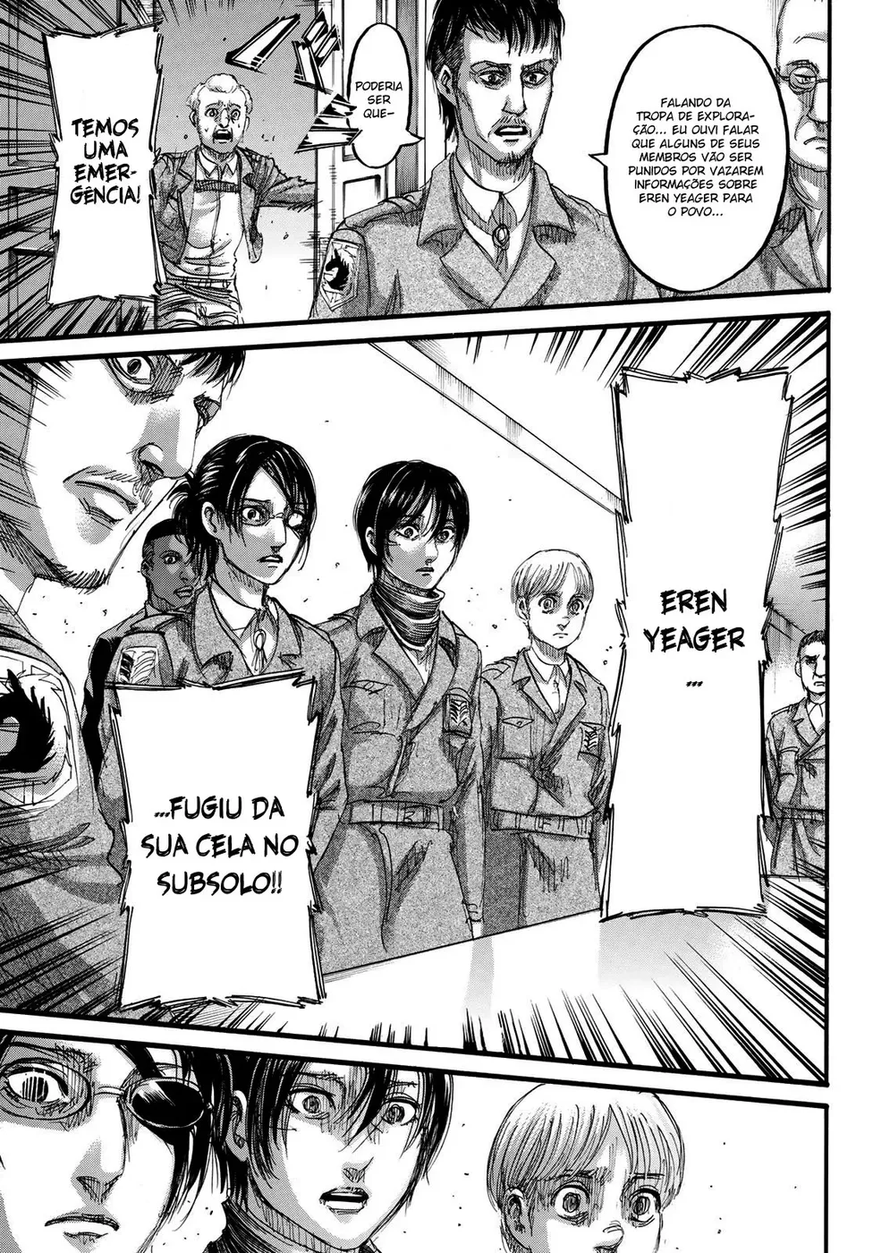 Attack on Titan — Cap. 110, pág. 40