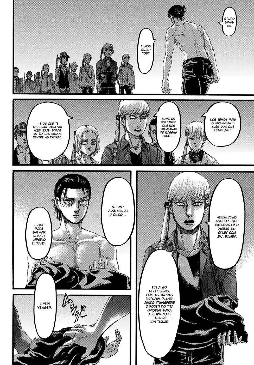 Attack on Titan — Cap. 110, pág. 43