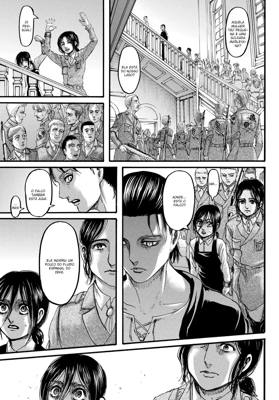 Attack on Titan — Cap. 116, pág. 28