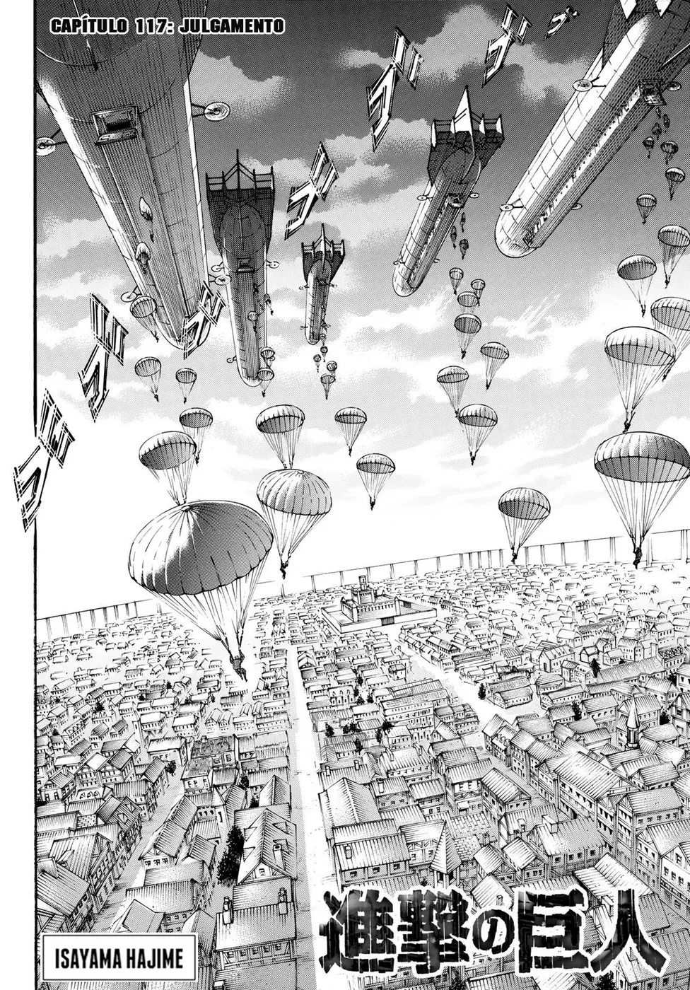 Attack on Titan — Cap. 117, pág. 3