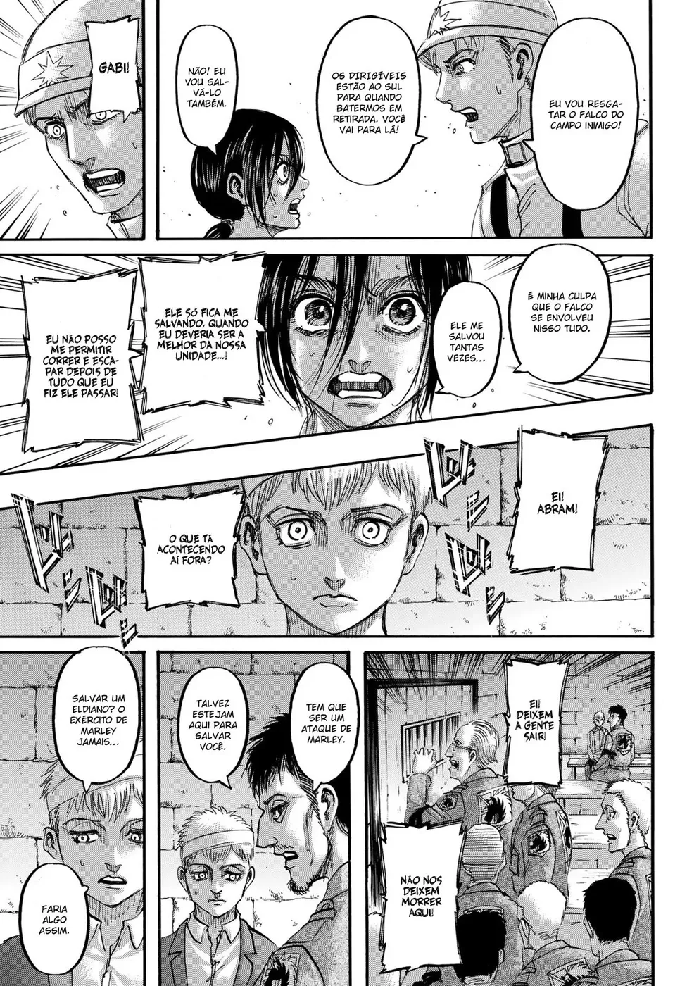 Attack on Titan — Cap. 118, pág. 8