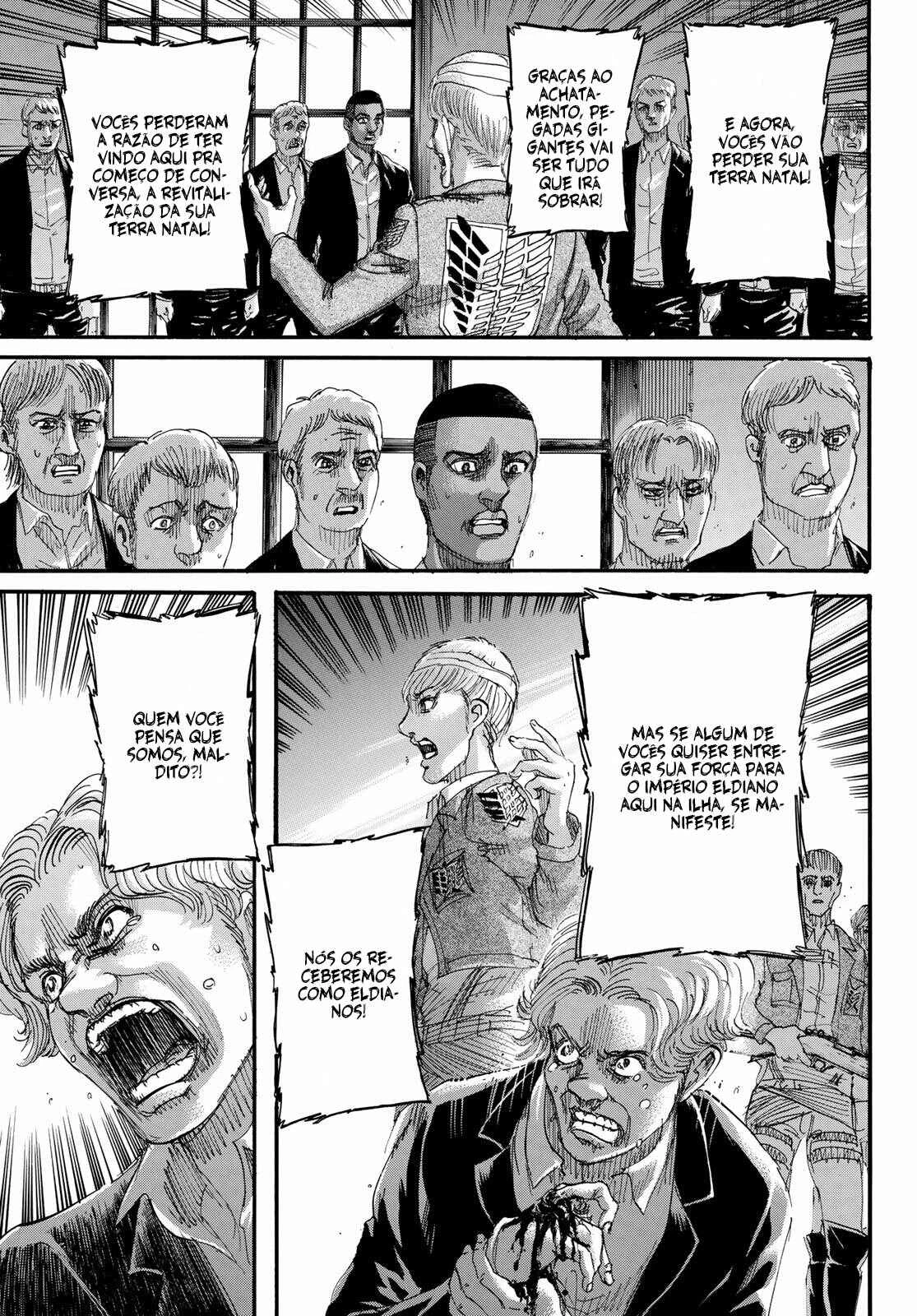 Attack on Titan — Cap. 132, pág. 34