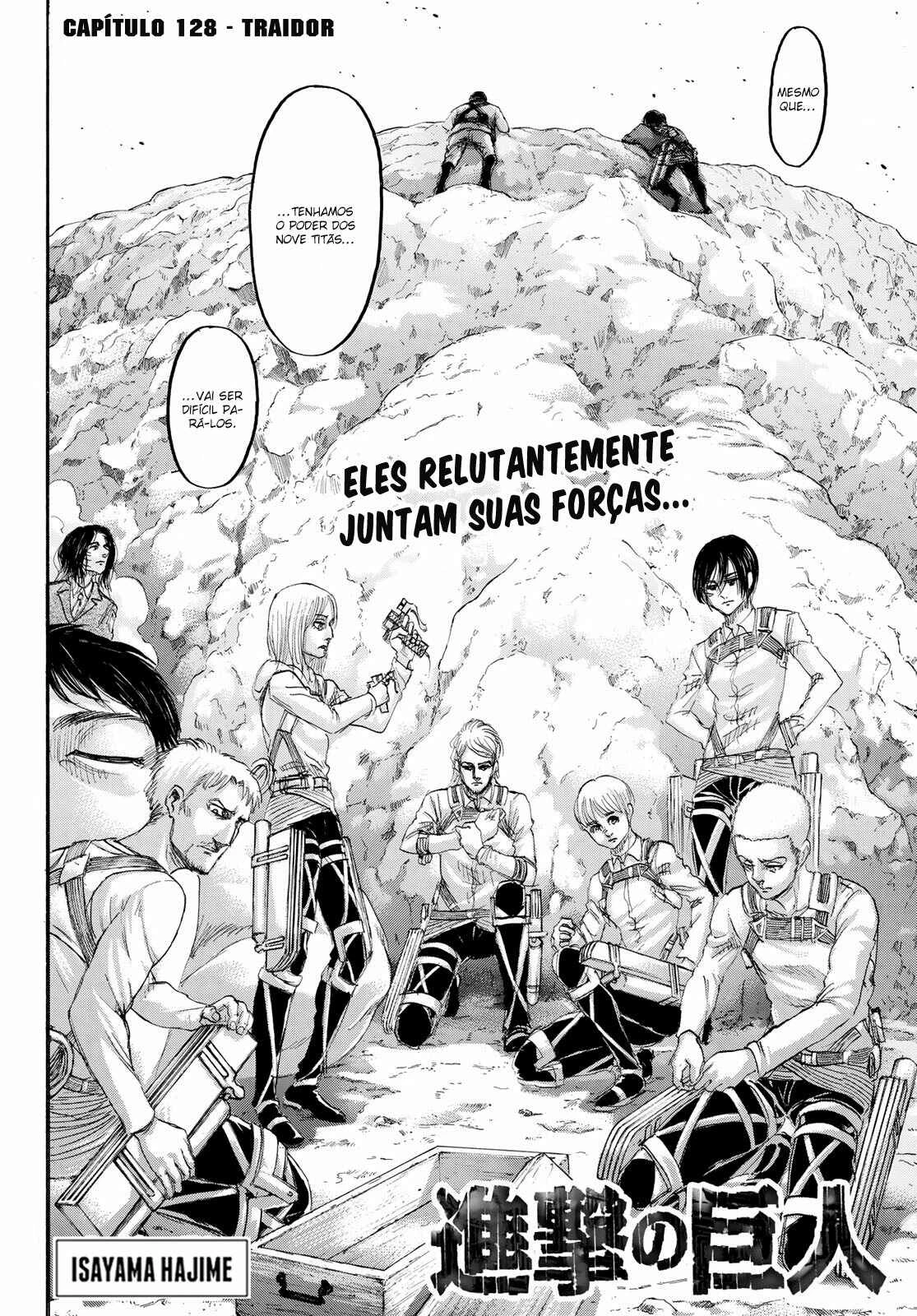 Attack on Titan — Cap. 135, pág. 3