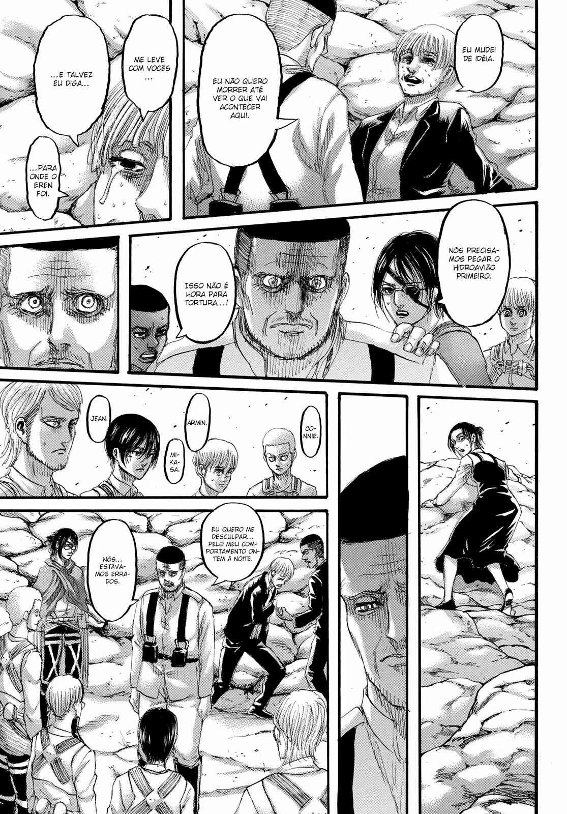Attack on Titan — Cap. 135, pág. 14