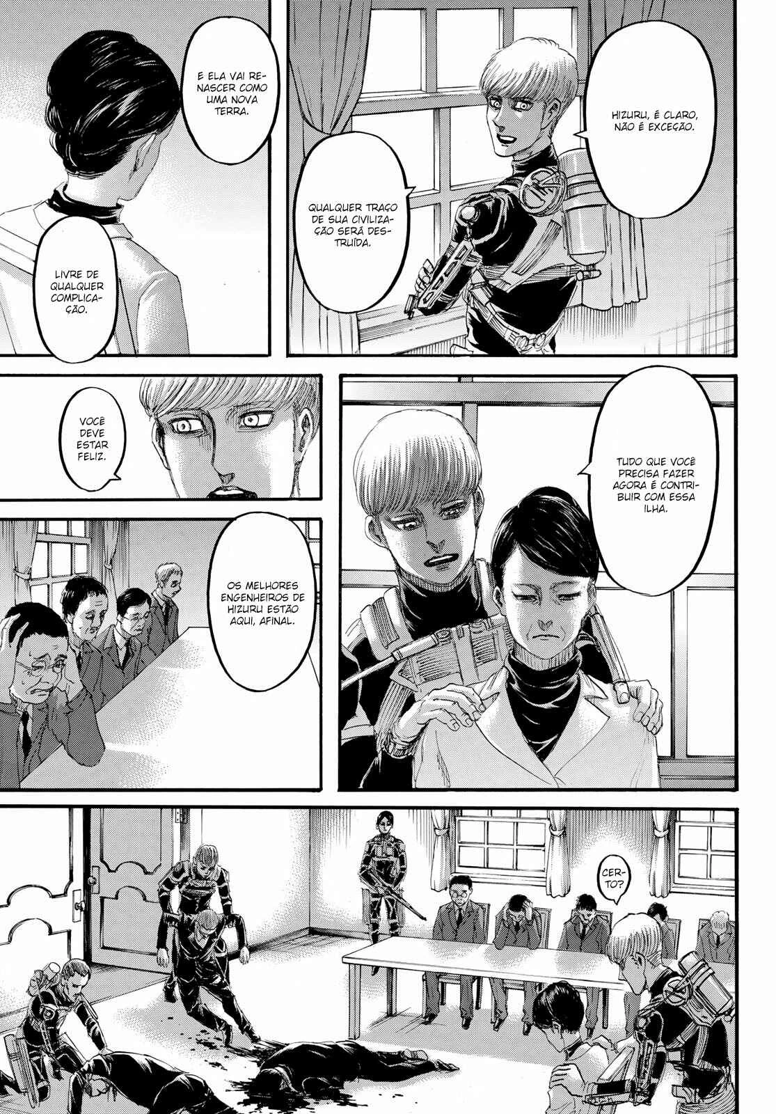 Attack on Titan — Cap. 135, pág. 18