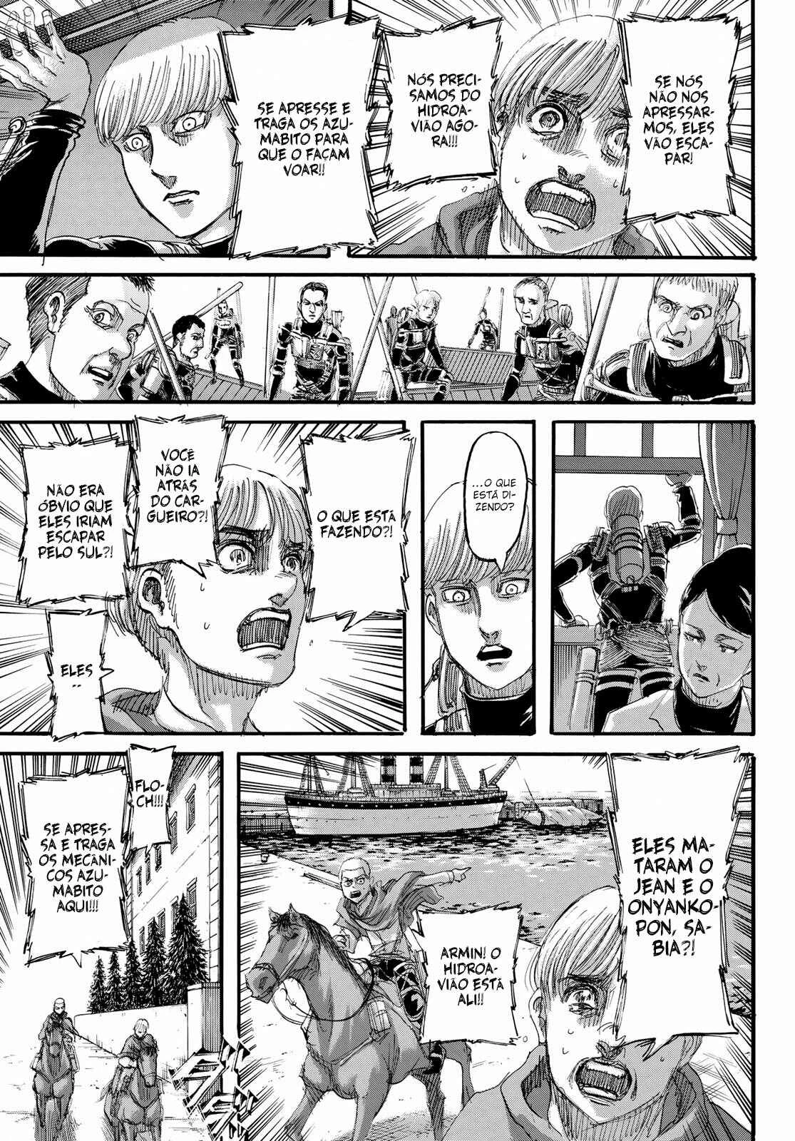 Attack on Titan — Cap. 135, pág. 22