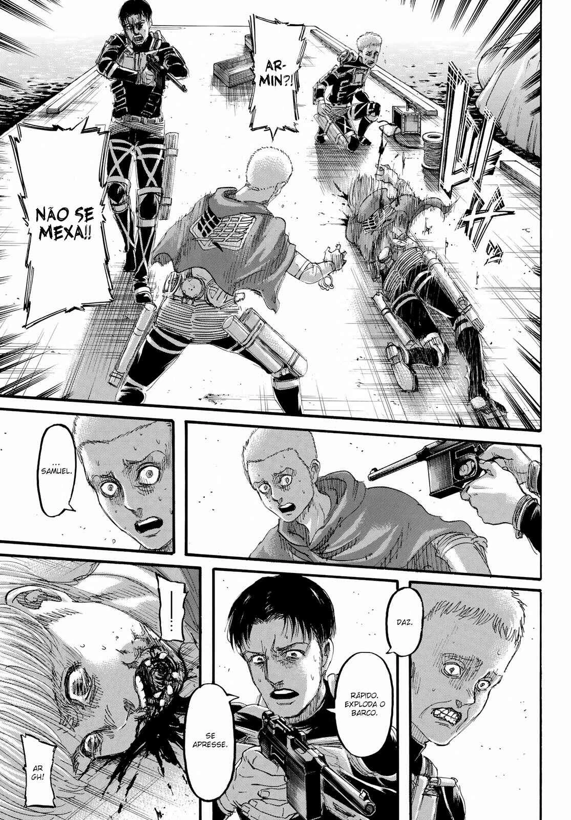 Attack on Titan — Cap. 135, pág. 38