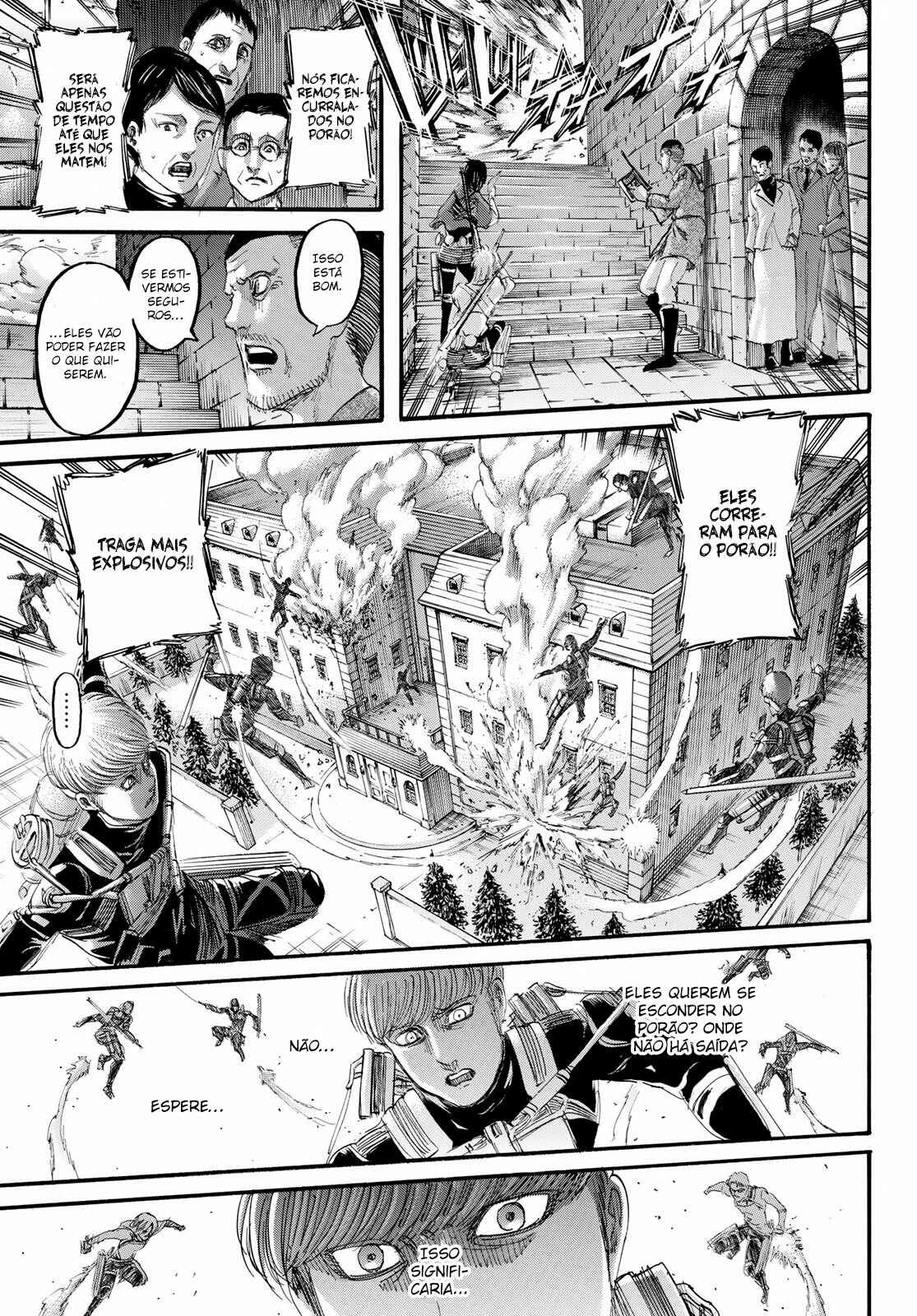 Attack on Titan — Cap. 135, pág. 40