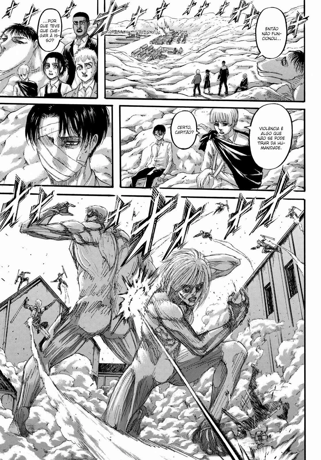 Attack on Titan — Cap. 135, pág. 42