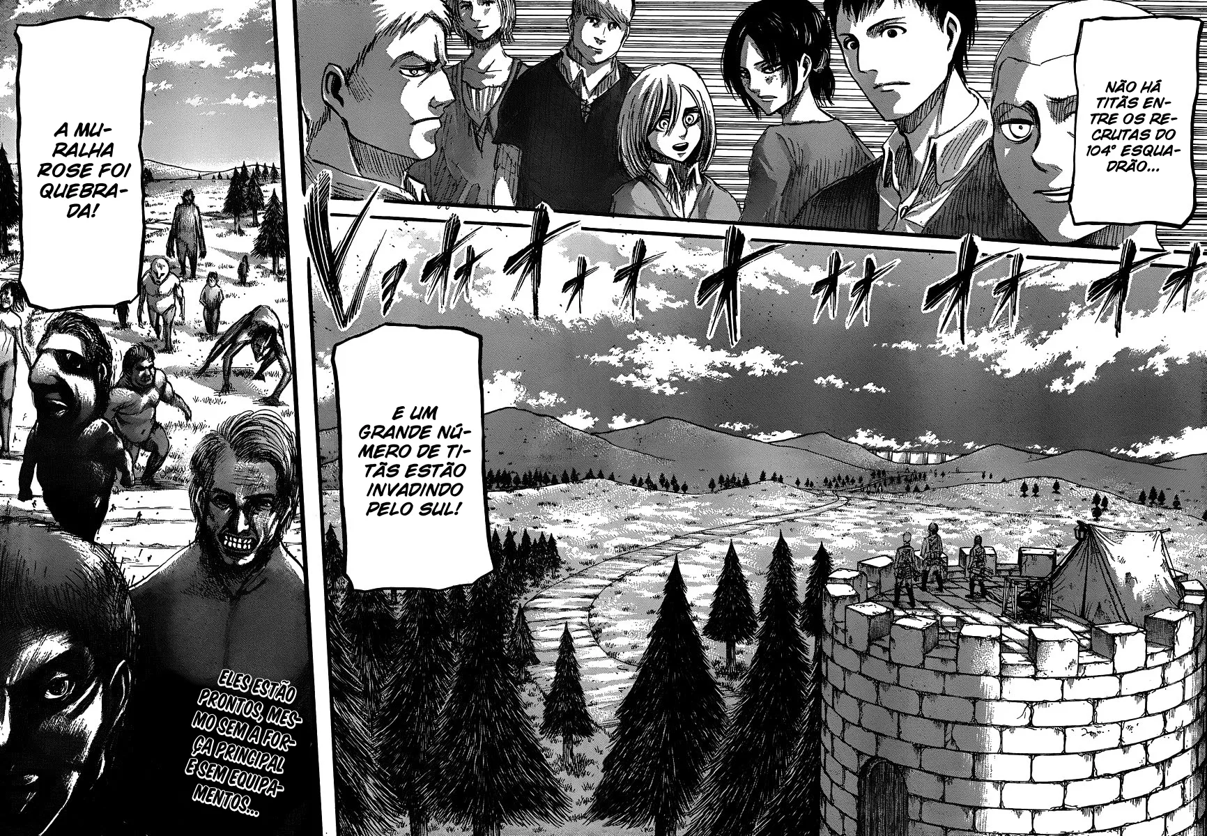 Attack on Titan — Cap. 34, pág. 46