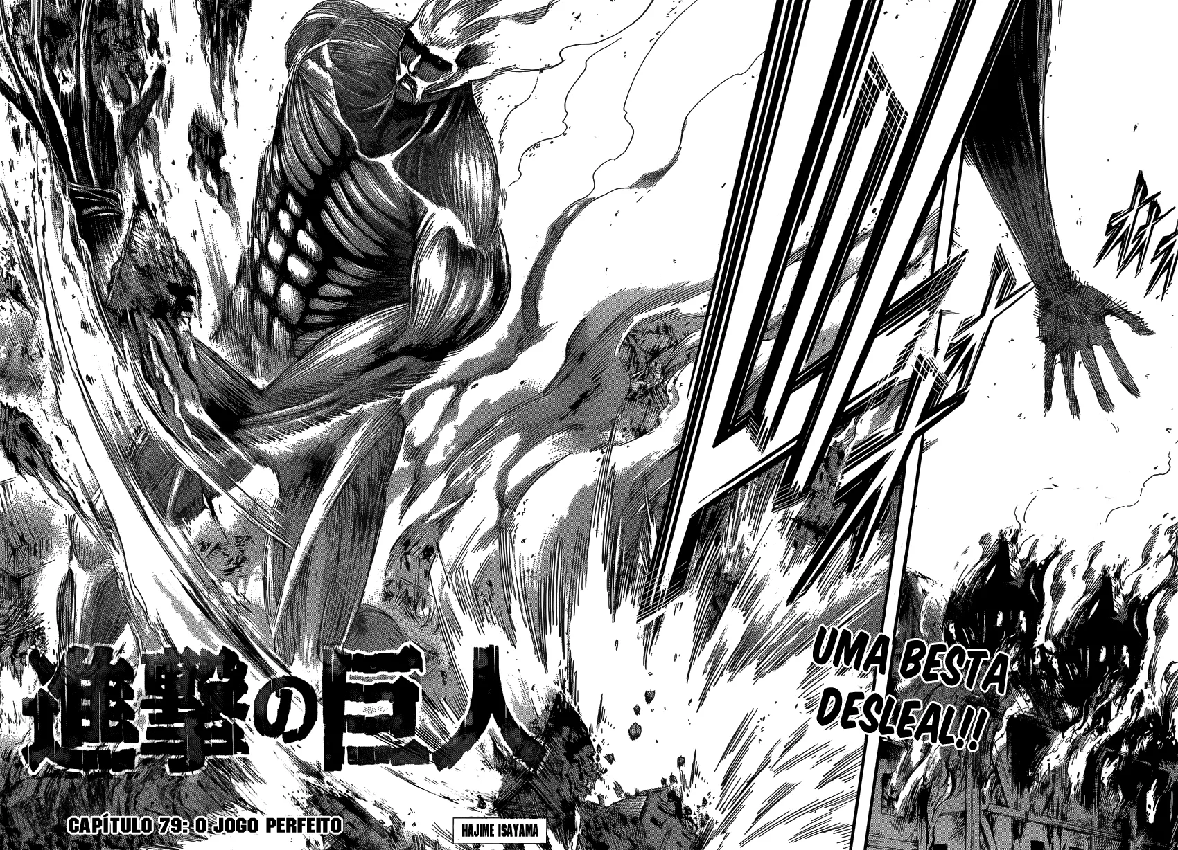 Attack on Titan — Cap. 79, pág. 3