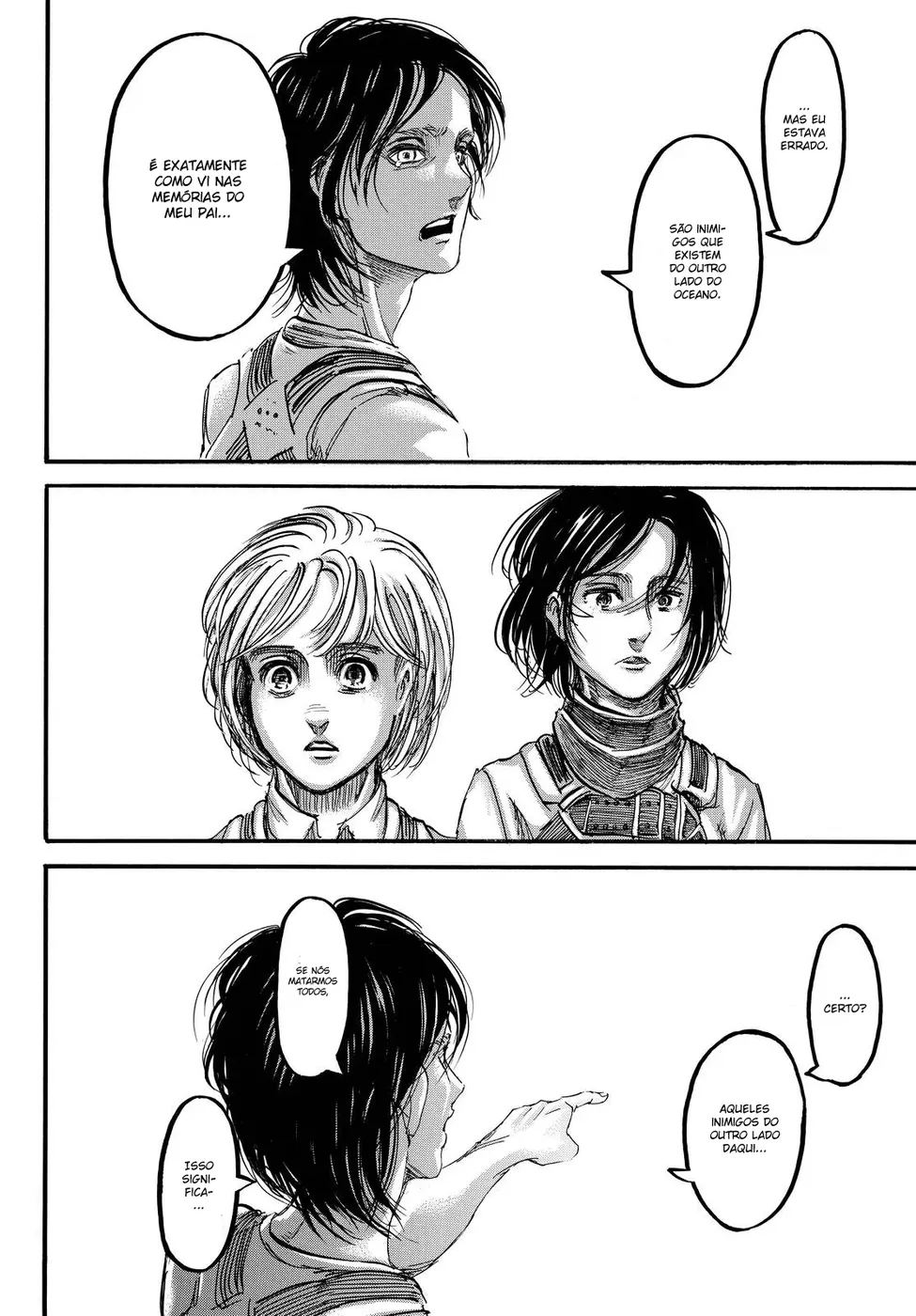 Attack on Titan — Cap. 90, pág. 42