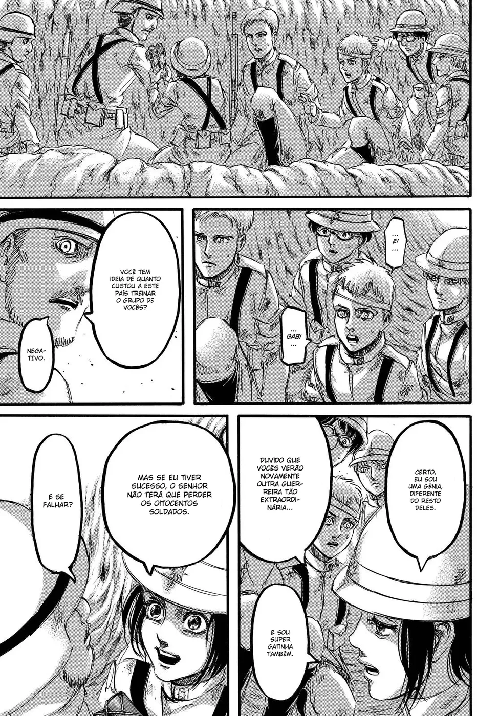 Attack on Titan — Cap. 91, pág. 28