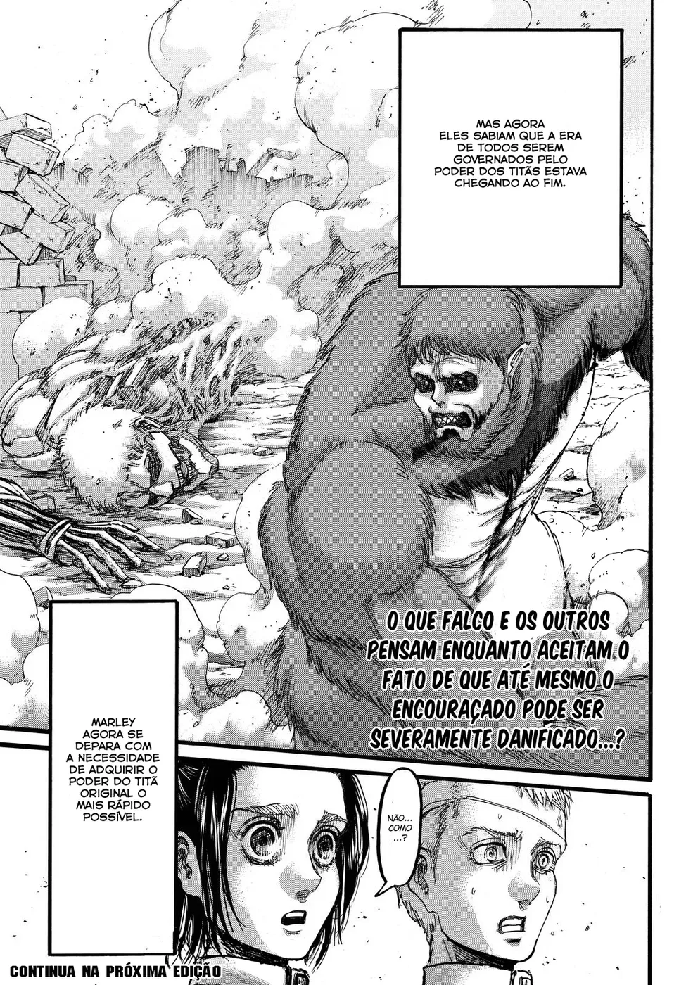 Attack on Titan — Cap. 92, pág. 42