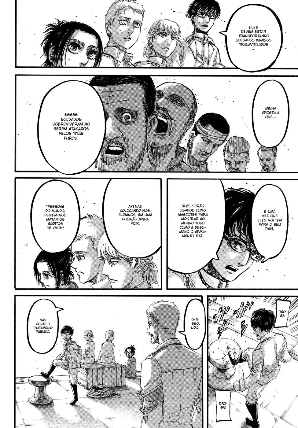 Attack on Titan — Cap. 93, pág. 33