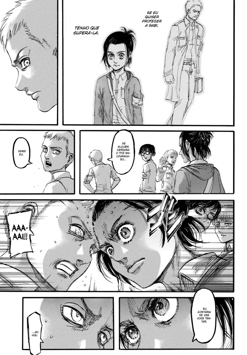 Attack on Titan — Cap. 95, pág. 8